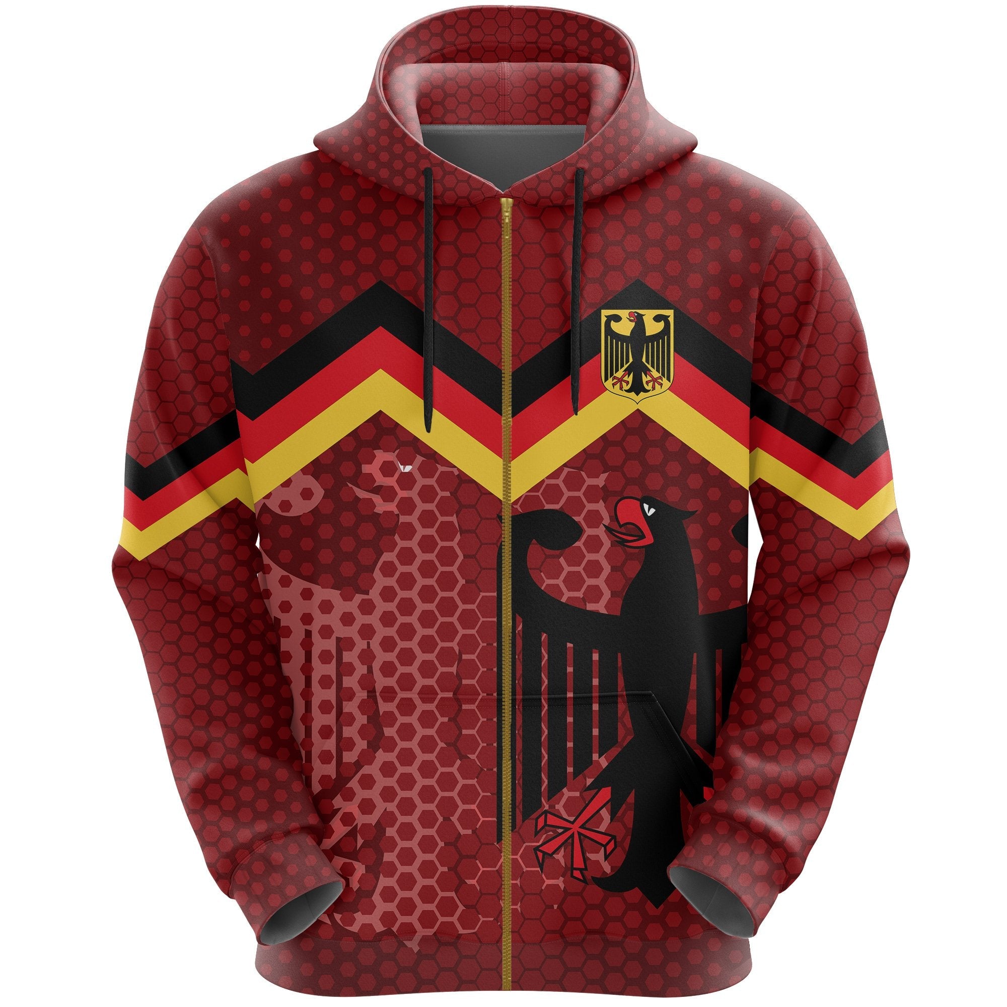 germany-coat-of-arms-zip-hoodie-red