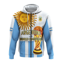 Custom Argentina Football Hoodie World Champions 2022 Dream Come True LT13 - Wonder Print Shop