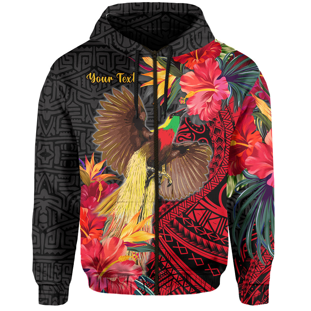 Custom Personalised Papua New Guinea Hoodie Bird of Paradise LT13 - Wonder Print Shop