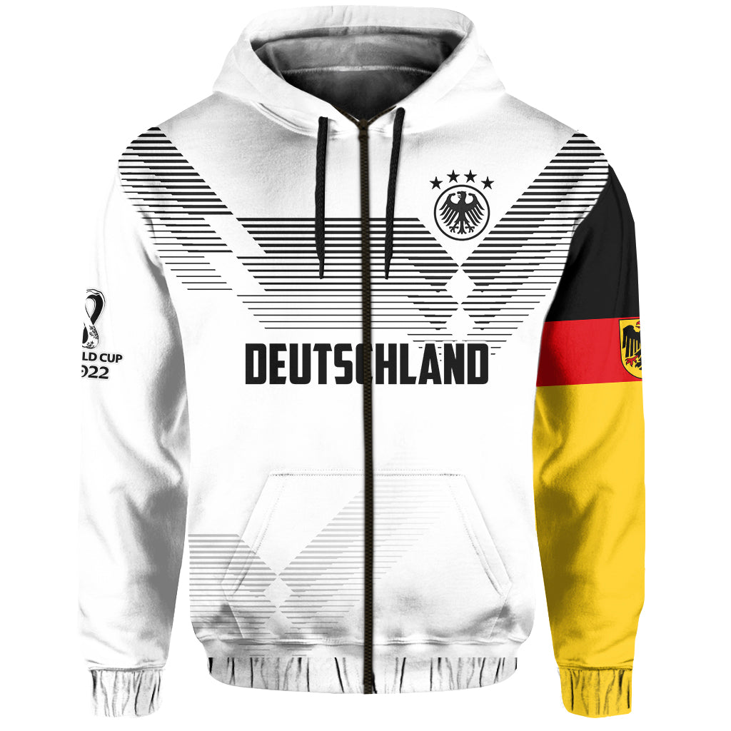 Custom Germany Football Hoodie Come On Nationalelf Soccer Deutschland Champions World Cup LT13 - Wonder Print Shop
