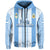 Custom Argentina Football Hoodie Champions World Cup Gaucho Vamos LT13 - Wonder Print Shop