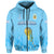 Custom Argentina Football Hoodie Vamos Sky Champions World Cup Fire LT13 - Wonder Print Shop