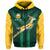 South Africa Rugby Hoodie Springboks King Protea Go Bokke LT13 - Wonder Print Shop