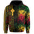 Custom Ethiopia Lion Reggae Hoodie Ethiopian Cross LT13 - Wonder Print Shop