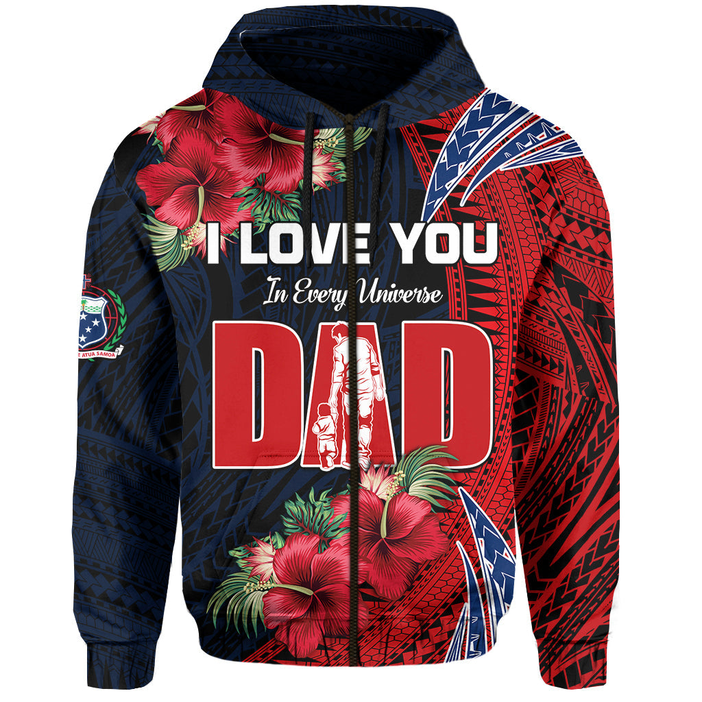 Custom Samoa Fathers Day Hoodie Polynesian Best Dad Ever LT13 - Wonder Print Shop