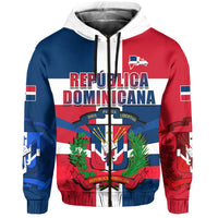Dominican Republic Hoodie Dominicana Proud Style Flag LT13 - Wonder Print Shop