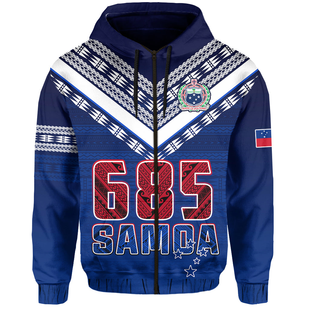 Custom Samoa 685 Hoodie Uso Aso Uma Toa Samoa Rugby History Made LT13 - Wonder Print Shop