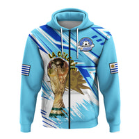 Uruguay Football Hoodie La Celeste WC 2022 Sporty Style - Wonder Print Shop