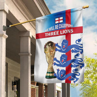 England Football Flag Three Lions Champions World Cup 2022 - Wonder Print Shop