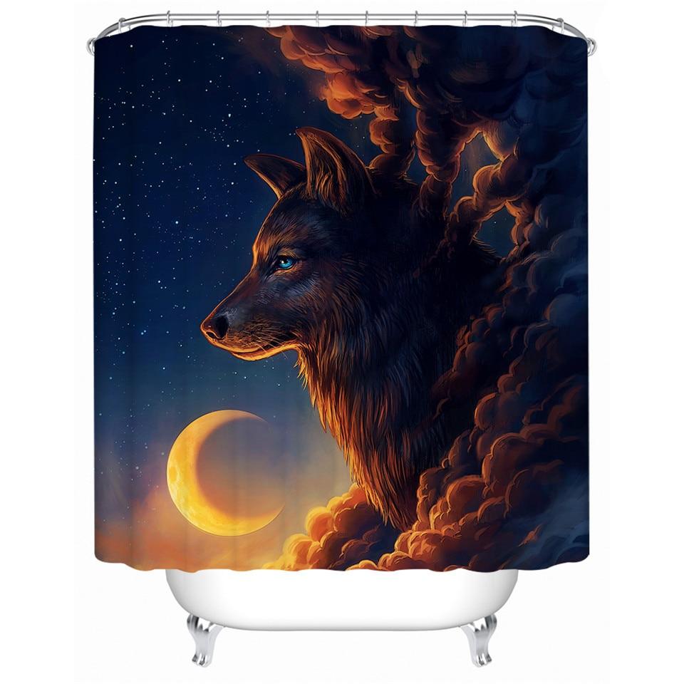 night-guardian-wolf-and-the-new-moon-native-american-pride-shower-curtain