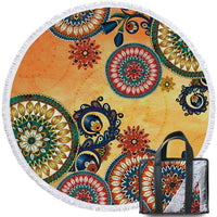 Native American Design Kaleidoscope Beach Towel LT10 - Wonder Print Shop