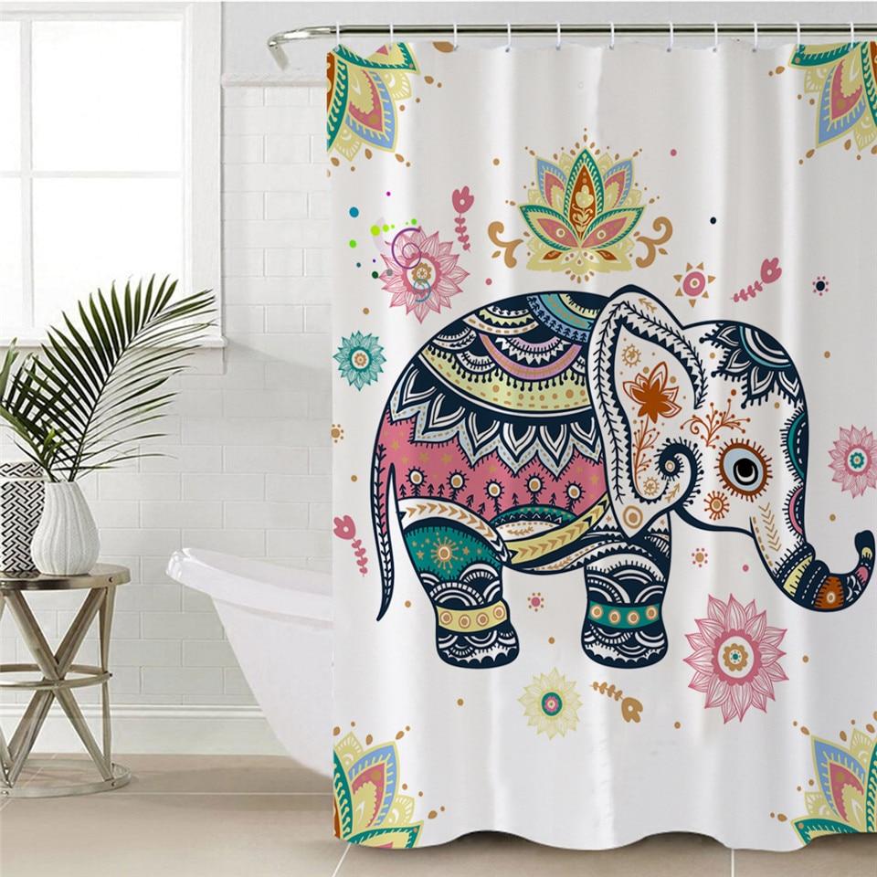 rainbow-elephant-waterproof-native-american-pride-shower-curtain
