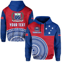 Custom Tuamasaga Samoa Hoodie Polynesian Pattern LT13 - Wonder Print Shop