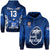 Custom Fiji Rugby Hoodie Flying Fijians Blue Tapa Pattern LT13 - Wonder Print Shop