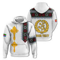 Custom Eritrea Tibeb Hoodie Eritrean Cross Mix Flag LT13 - Wonder Print Shop
