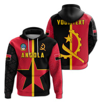 Custom Angola Hoodie Star and Flag Style Sporty LT13 - Wonder Print Shop