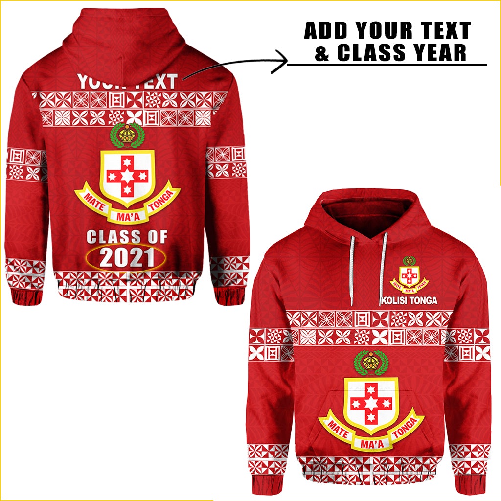 Custom Kolisi Tonga Hoodie Class Year and Your Text LT13 - Wonder Print Shop