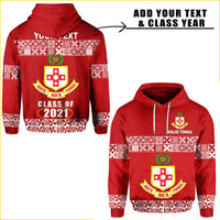 Custom Kolisi Tonga Hoodie Class Year and Your Text LT13 - Wonder Print Shop