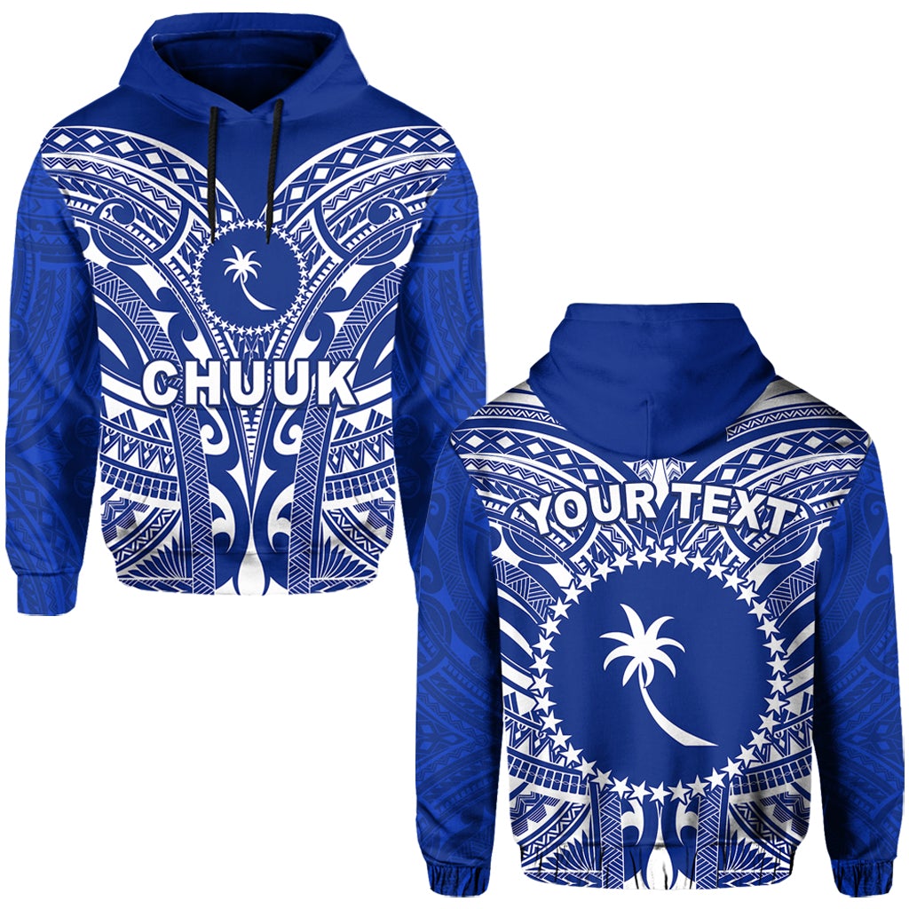 Custom Chuuk Micronesia Hoodie Simple Pattern LT13 - Wonder Print Shop