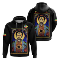 Custom Ethiopia Proud Hoodie Haile Selassie I LT13 - Wonder Print Shop