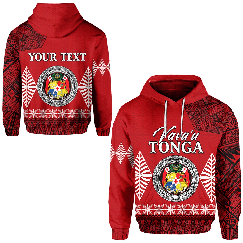 Custom Vava u Tonga Hoodie Tongan Ngatu LT13 - Wonder Print Shop