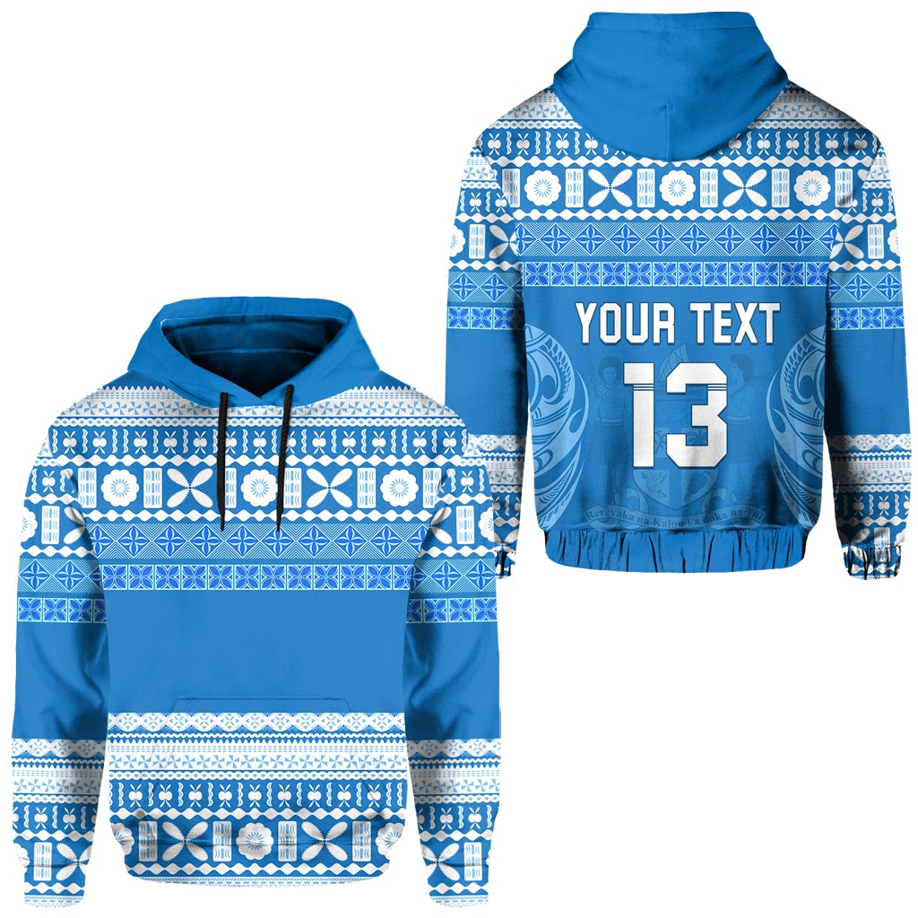Custom Bula Fiji Hoodie Tapa Pattern LT13 - Wonder Print Shop