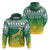 South Africa Rugby Christmas Custom Hoodie Proud Springboks LT13 - Wonder Print Shop