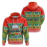 South Africa Christmas Custom Hoodie African Springbok LT13 - Wonder Print Shop