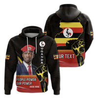 Custom Uganda Hoodie Bobi Wine People Power Our Power LT13 - Wonder Print Shop