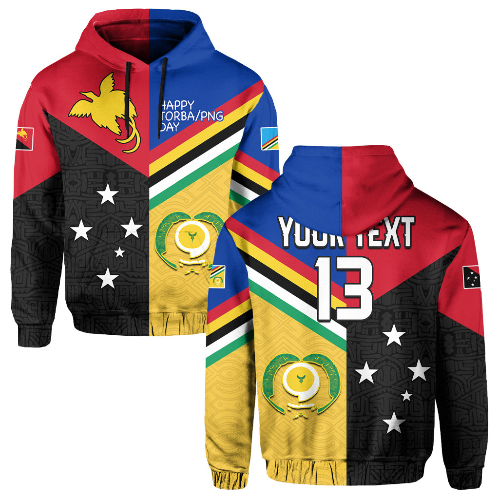 Custom Text and Number Torba PNG Day Hoodie 2022 Simple Polynesia LT13 - Wonder Print Shop