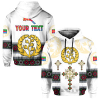 Custom Eritrea Hoodie with Eritrean Cross Independence Day Proud LT13 - Wonder Print Shop