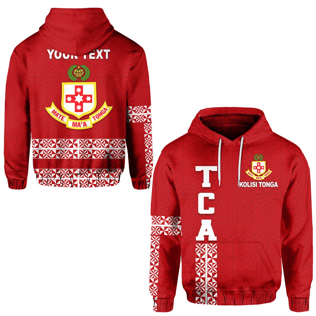 Custom Kolisi Tonga Hoodie TCA LT13 - Wonder Print Shop