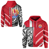 Custom Tahiti Unique Hoodie Polynesia Pattern LT13 - Wonder Print Shop