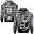 Custom Fiji Rugby Hoodie Flying Fijians Black Tapa Pattern LT13 - Wonder Print Shop