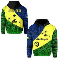 Custom Malampa Province Hoodie Vanuatu Pattern LT13 - Wonder Print Shop