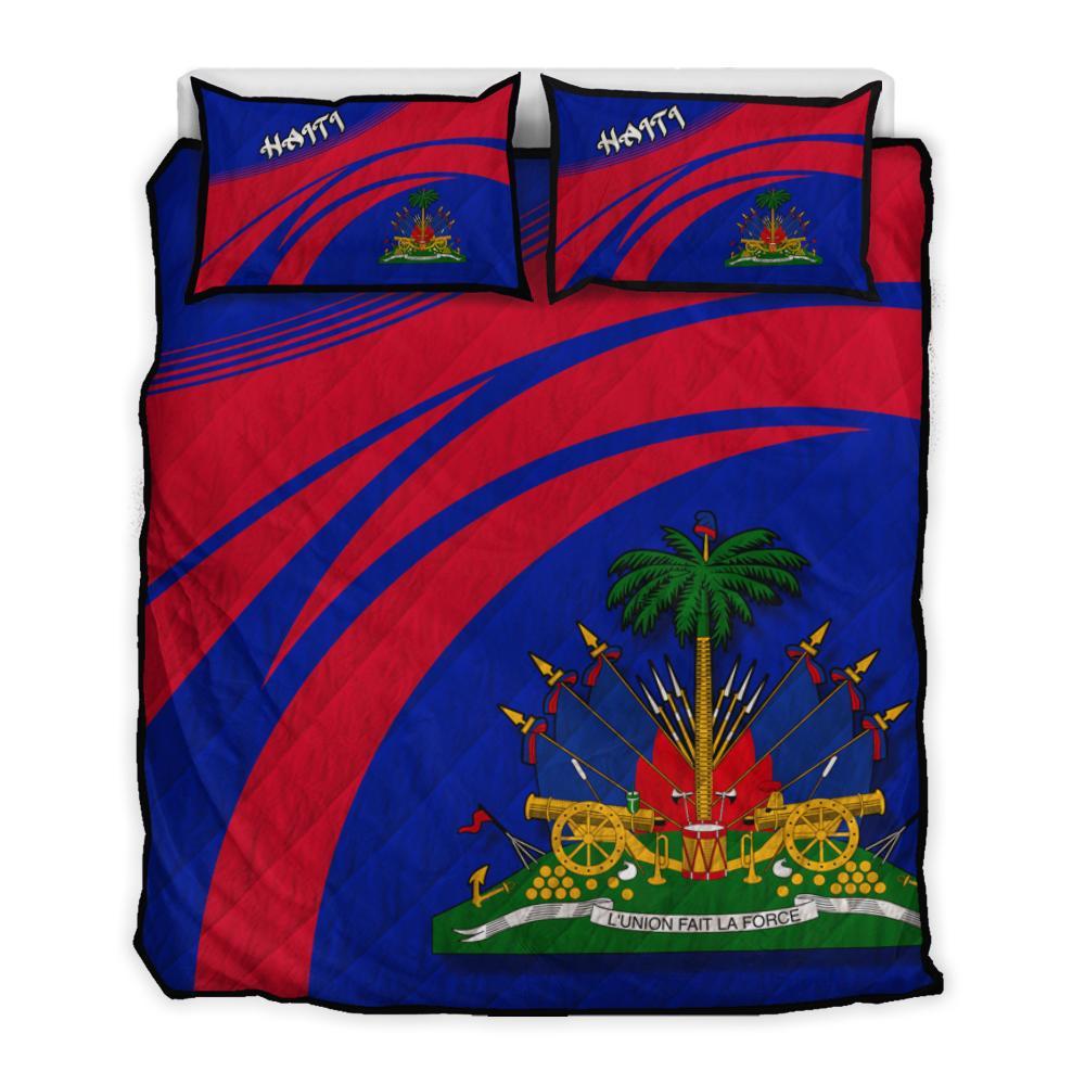 haiti-coat-of-arms-quilt-bed-set-cricket