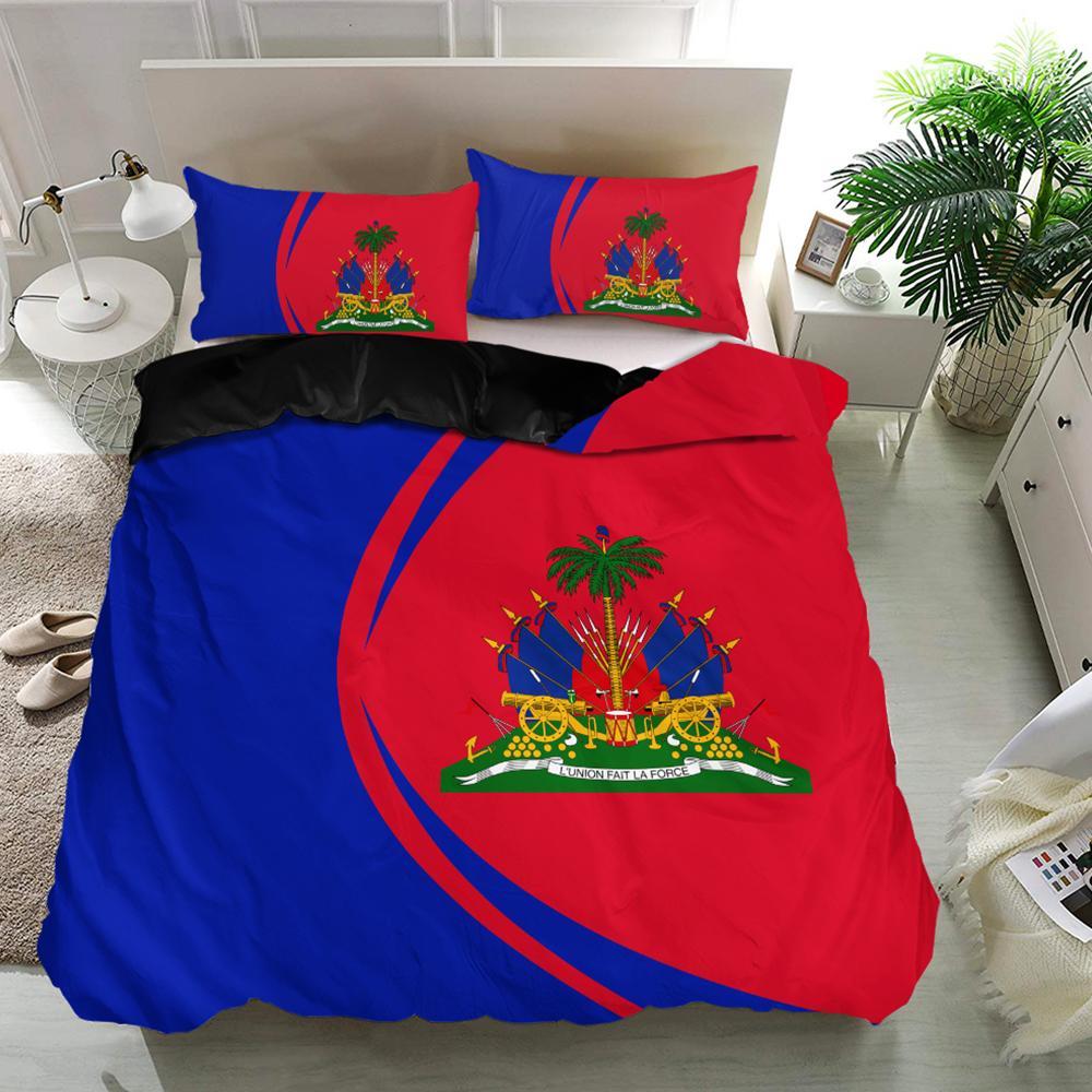 haiti-flag-coat-of-arms-bedding-set-circle