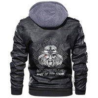 Viking Hall Of Slain Leather Jacket RLT12 - Wonder Print Shop