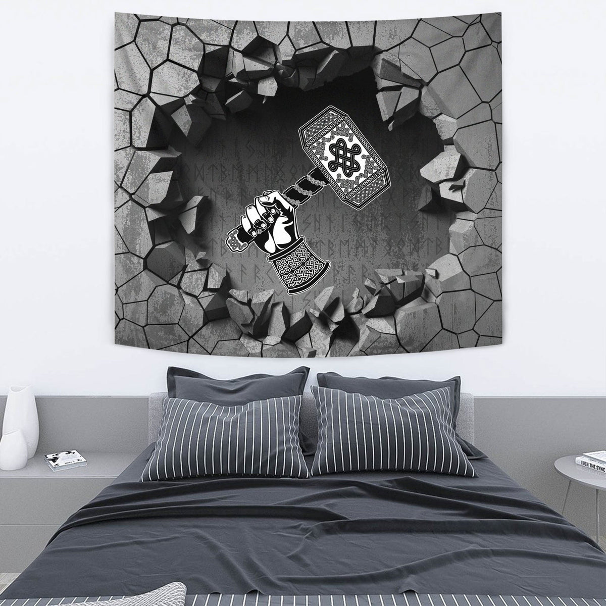 Viking Tapestry - Haiti Pattern Style Tapestry RLT12 - Wonder Print Shop