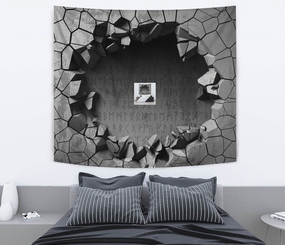 Viking Tapestry - Hall Of Slain Tapestry RLT12 - Wonder Print Shop