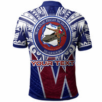 Custom Hawaii Polo Shirt Waianae High School Hawaiian Patterns LT10 - Wonder Print Shop