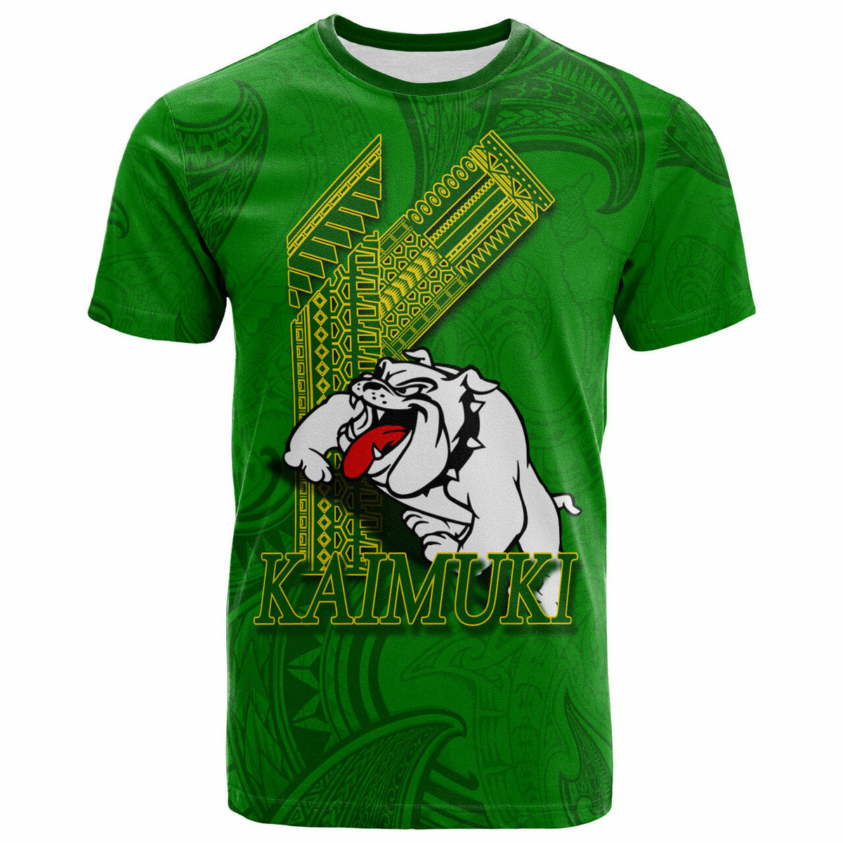 Custom Hawaii T Shirt Kaimuki High School Logo LT10 - Wonder Print Shop