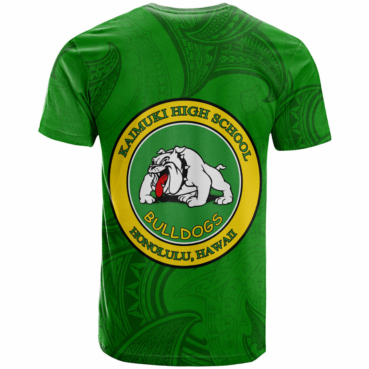 Custom Hawaii T Shirt Kaimuki High School Logo LT10 - Wonder Print Shop