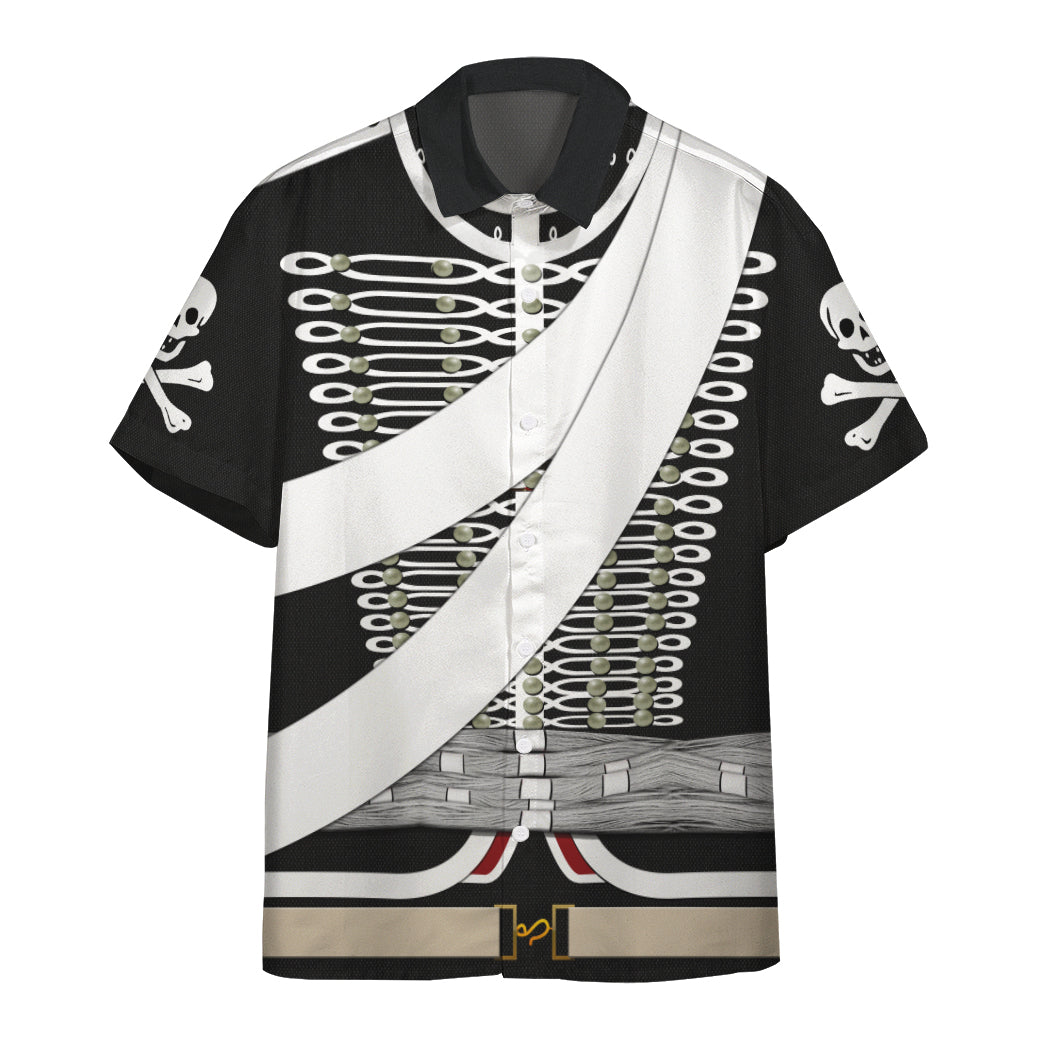 Hussard De La Mort Hawaiian Shirt LT8 - Wonder Print Shop