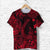 Custom Hawaii Fish Hook Polynesian T Shirt Unique Style Red LT8 - Wonder Print Shop