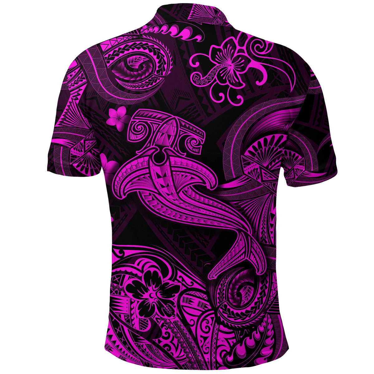 Hawaii Hammer Shark Polynesian Polo Shirt Unique Style Pink LT8 - Wonder Print Shop