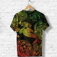 Hawaii Hammer Shark Polynesian T Shirt Unique Style Reggae LT8 - Wonder Print Shop