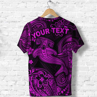 Custom Hawaii Hammer Shark Polynesian T Shirt Unique Style Pink LT8 - Wonder Print Shop