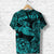Custom Hawaii Hammer Shark Polynesian T Shirt Unique Style Turquoise LT8 - Wonder Print Shop
