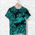 Custom Hawaii Hammer Shark Polynesian T Shirt Unique Style Turquoise LT8 - Wonder Print Shop